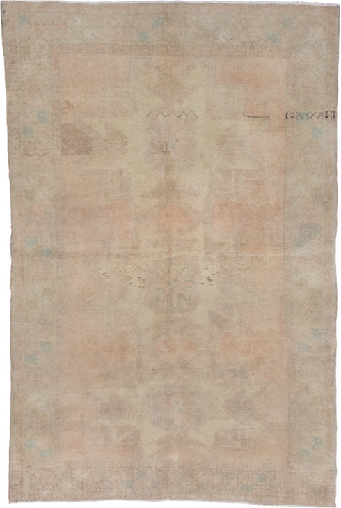 Vintage Oushak Area Rug (5' x 8')
